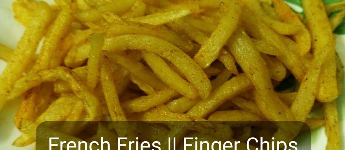 French Fries Recipe Telugu || Finger Chips || Potato Chips|| Easy Snacks Recipe #MomsTastyRecipes