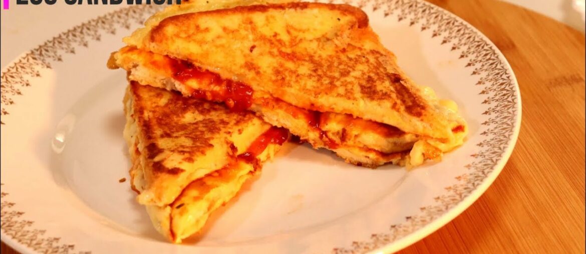 French Toast Omelette Sandwich | Egg Sandwich | Egg Toast Recipe