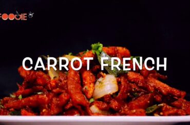 Carrot French||carrot spicy recipe||carrot snack||carrot chat recipe|| street food||how to