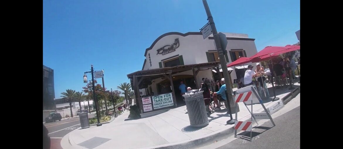 Memorial Day 2020 as Orange County California Reopens Restaurants and Beaches