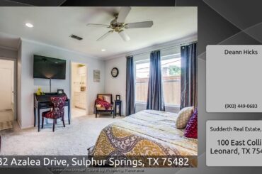 332 Azalea Drive, Sulphur Springs, TX 75482