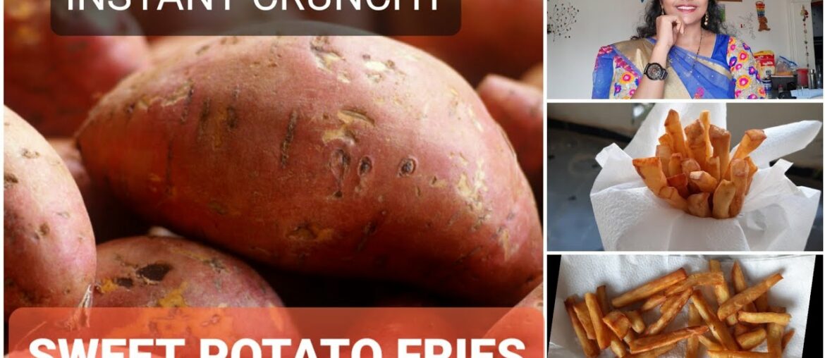 French Fries Recipe | Crispy Sweet Potatoes Fry | మొరంగడ్డ తో ఫ్రెంచ్ ఫ్రైస్| చిలకడదుంప |Moram gadda