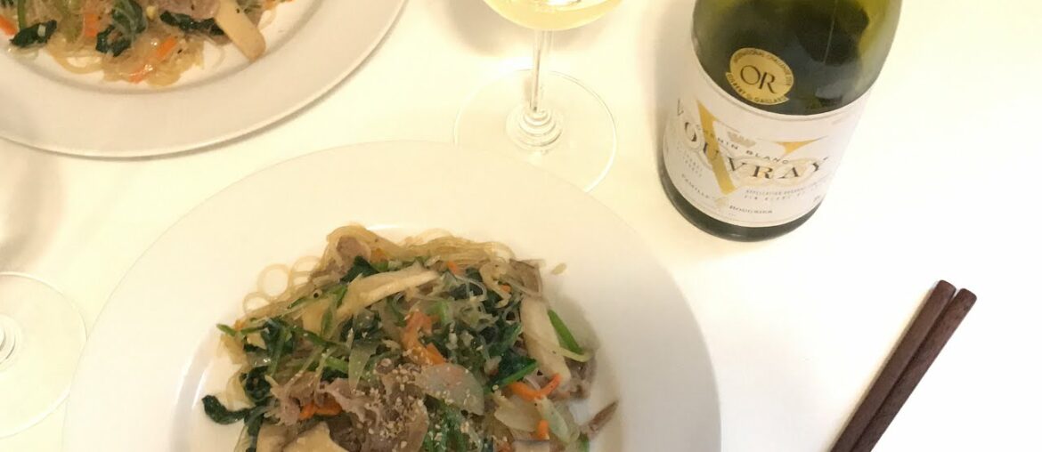 [Asian Noodle] Fried Rice Vermicelli x Off Dry Vouvray 焼きビーフン x 甘口ヴーヴレイ