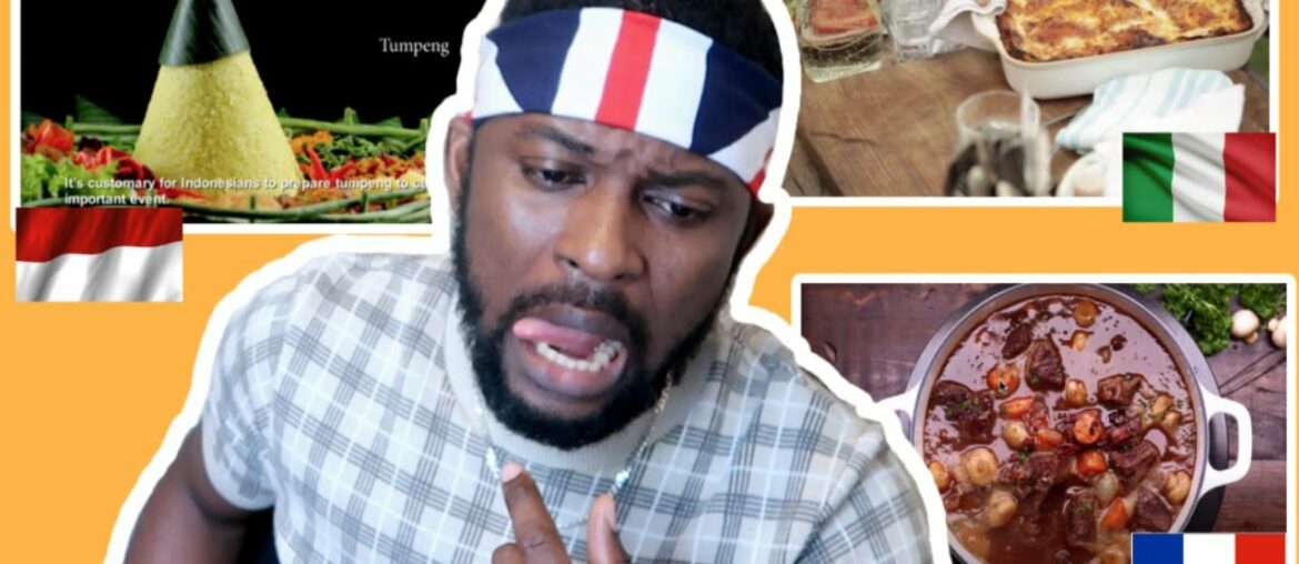 ITALIAN FOOD vs FRENCH FOOD vs INDONESIAN FOOD - Which is best?