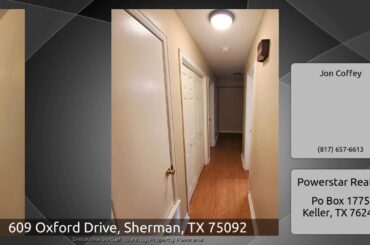 609 Oxford Drive, Sherman, TX 75092