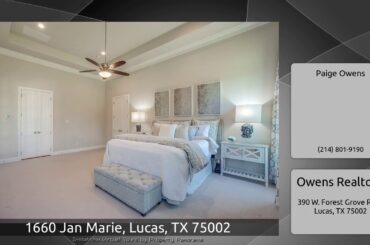 1660 Jan Marie, Lucas, TX 75002