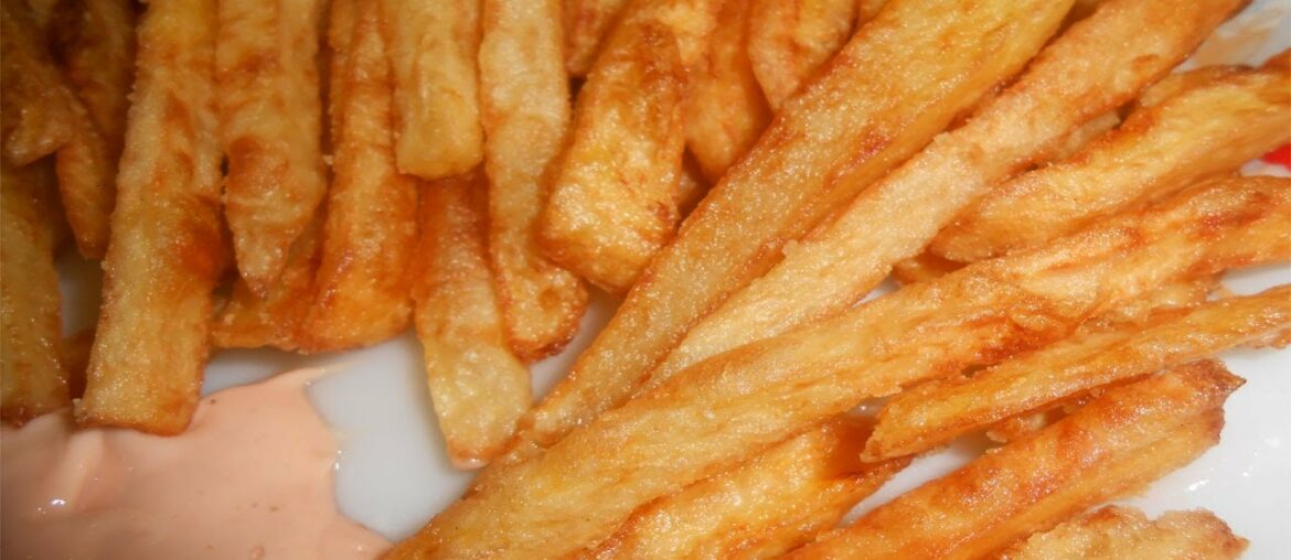 How to Make Crispy French Fries Recipe | Homemade Perfect French Fries Recipe | Erumz Collection