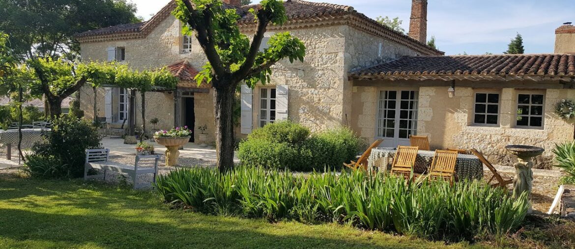 French charm & elegance  Beautiful stone 4 bed Gascon House, La ROMIEU, GERS, property for sale