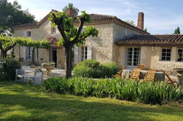 French charm & elegance  Beautiful stone 4 bed Gascon House, La ROMIEU, GERS, property for sale