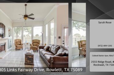 9805 Links Fairway Drive, Rowlett, TX 75089