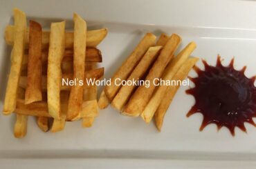 French Fries Recipe Картошка фри. Секреты приготовления.КАРТОФЕЛЬ ФРИ БЕЗ ФРИТЮРНИЦЫ - Կարտոֆիլի Ֆրի