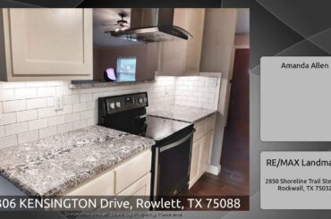 8306 KENSINGTON Drive, Rowlett, TX 75088