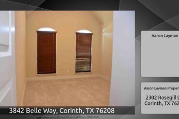 3842 Belle Way, Corinth, TX 76208