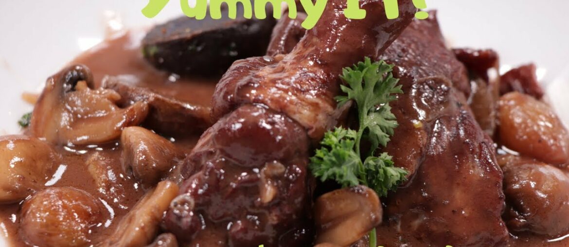Julia Child’s Coq Au Vin [ASMR] | Yummy It Food