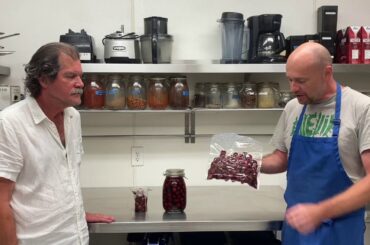 Wine Vault & Bistro's Cherry Making Process