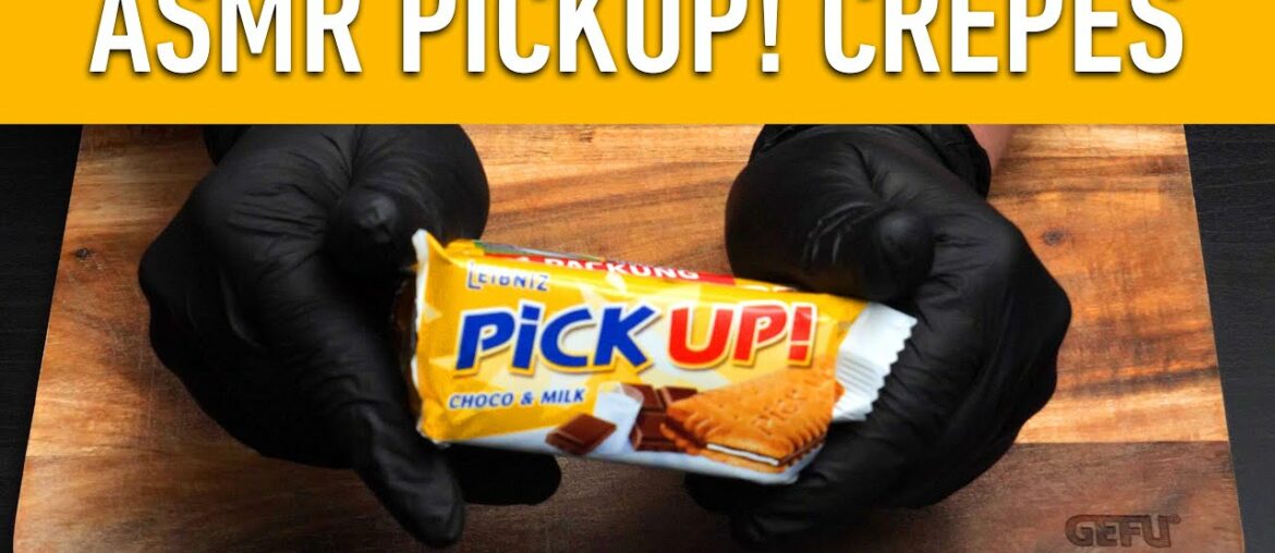 ASMR | PICKUP Crepe | How To Make Sweet French Crepes With Pickup Recipe | Oddly satisfying