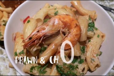 Prawn & Chorizo pasta - Fantastic
