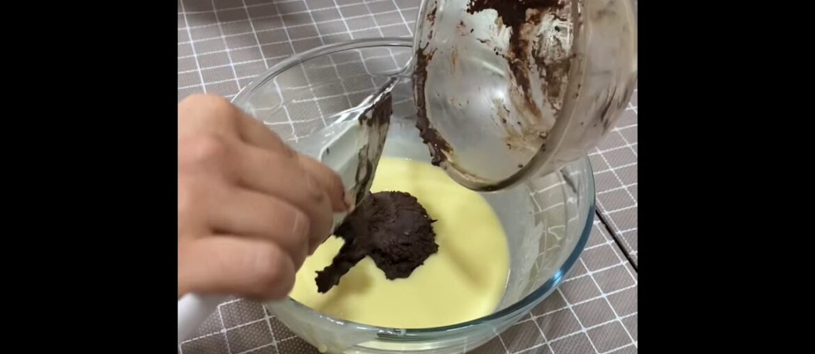 Brownie recipe in French