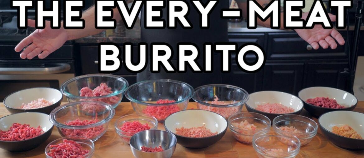 Binging with Babish 2 Million Subscriber Special: The Every-Meat Burrito from Regular Show