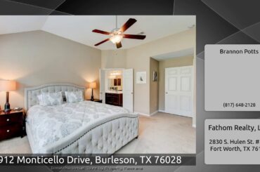912 Monticello Drive, Burleson, TX 76028
