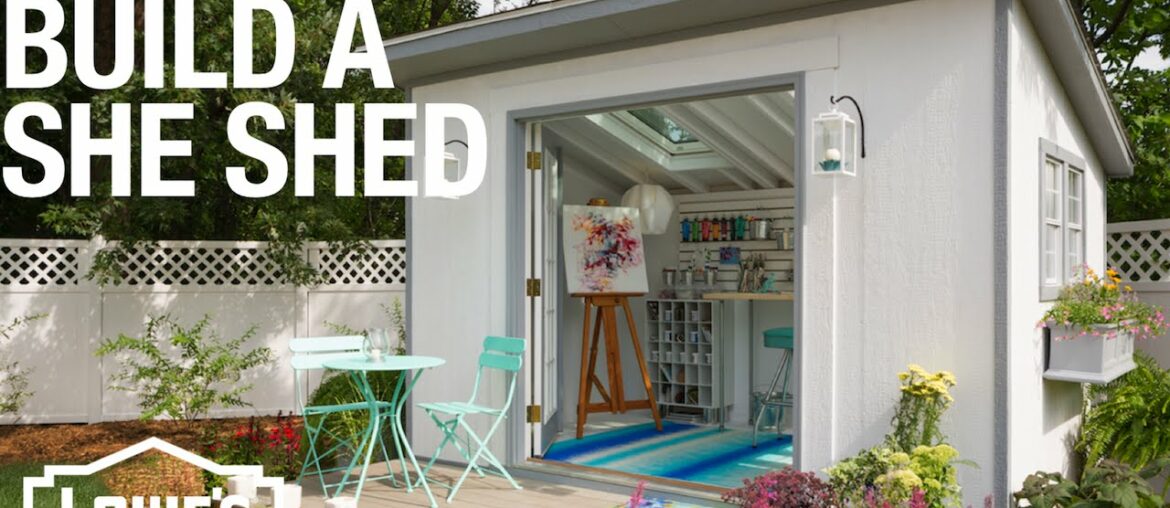 She Sheds: Plans for How to Build & Customize She Sheds: Plans for How to Build & Customize