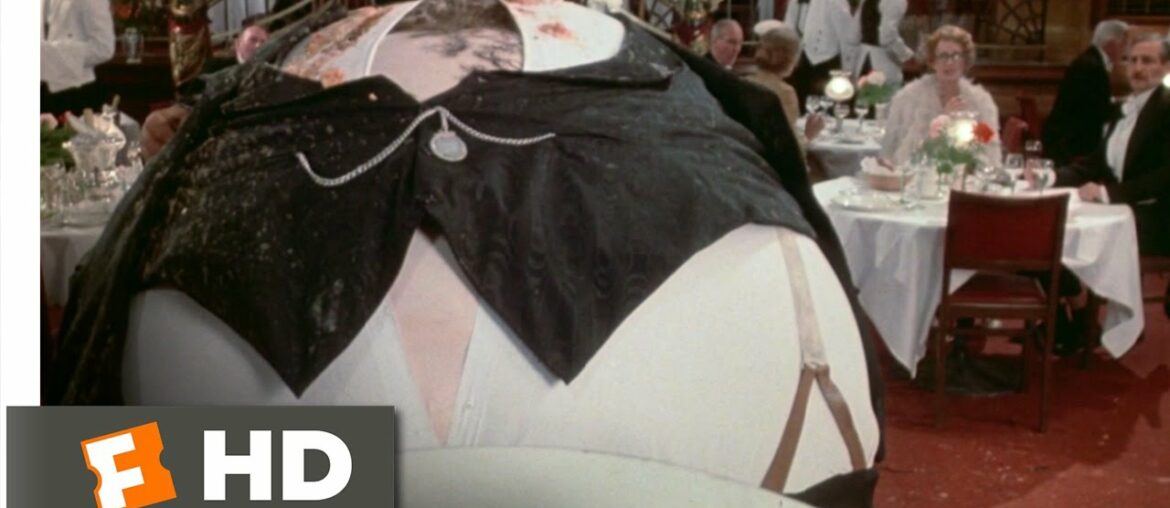 The Meaning of Life (10/11) Movie CLIP - Mr. Creosote Blows (1983) HD