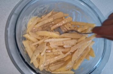 Garlic Fries Recipe/ Crispy  French fries/ How To Make Crispy Garlic Fries