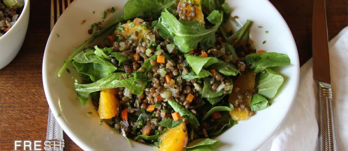 My Favorite Lentil Recipe: French Green Lentils with Orange | Fresh P My Favorite Lentil Recipe: French Green Lentils with Orange | Fresh P