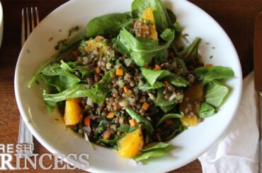 My Favorite Lentil Recipe: French Green Lentils with Orange  |  Fresh P
