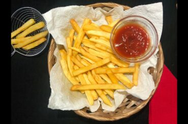 Crispy french fries || রেস্টুরেন্ট স্টাইলে পারফেক্ট ফ্রেঞ্চ ফ্রাই রেসিপি | French fry recipe bangla