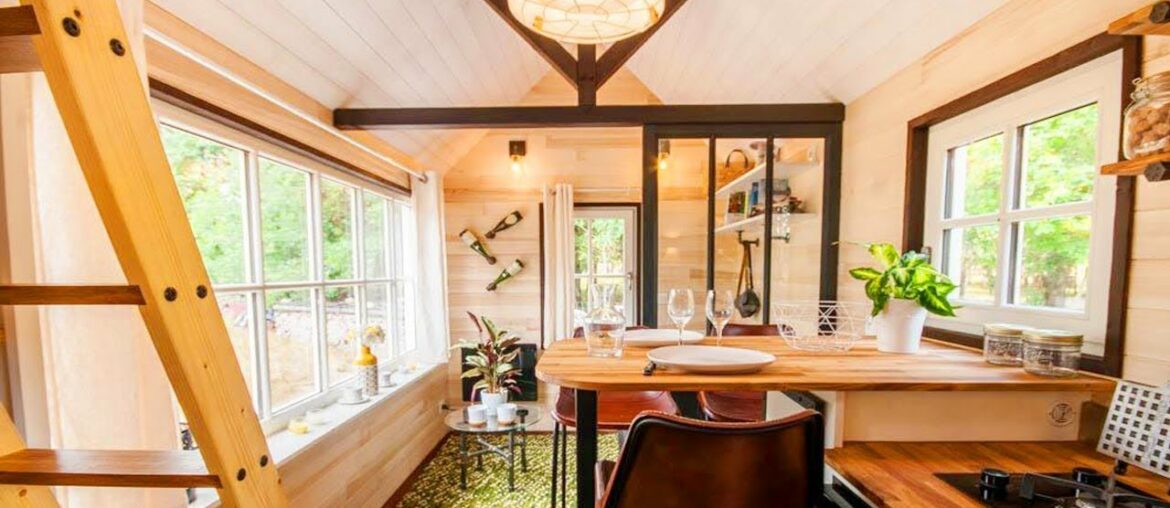 Gorgeous Charming Tiny House La Boheme By Baluchon In France| Living Design For A Tiny House