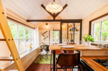 Gorgeous Charming Tiny House La Boheme By Baluchon In France| Living Design For A Tiny House