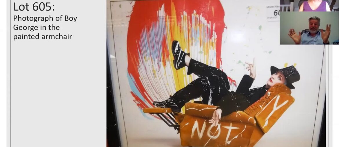 Auction review: Queen, Boy George, Barry Gibb, Charlie Chaplin and a French Farmhouse table! Auction review: Queen, Boy George, Barry Gibb, Charlie Chaplin and a French Farmhouse table!