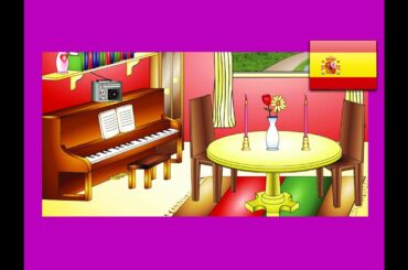 “In the Dining Room” (Spanish Lesson 14) CLIP - Comedor, Learn Español in 1 Minute, Teach