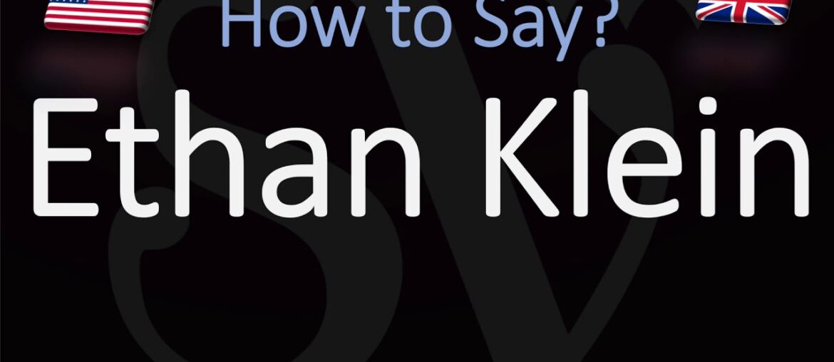 How to Pronounce Ethan Klein? (CORRECTLY) H3H3 Productions How to Pronounce Ethan Klein? (CORRECTLY) H3H3 Productions