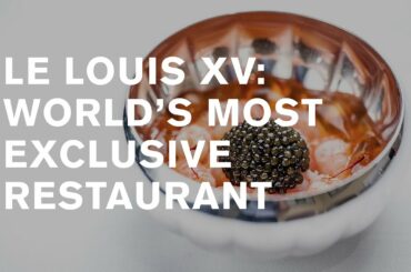 Alain Ducasse: Le Louis XV [3 Michelin star] in Monaco, Monte Carlo
