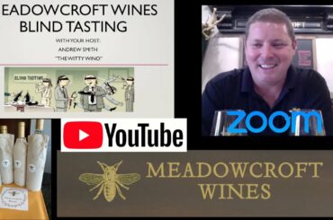 Blind Virtual Wine Tasting Meadowcroft Wines Sonoma California Tom Meadowcroft Andrew Smith