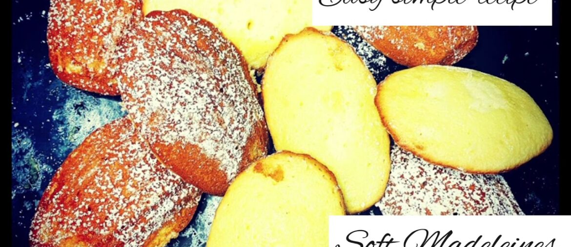 Easy Madeleines recipe | simple baking |french Madeleine