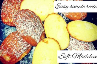 Easy Madeleines recipe | simple baking |french Madeleine