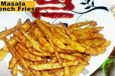Masala French Fries Recipe | Restaurant Style Crispy Finger Chips | French Fries Recipe