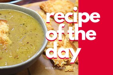 Homemade French Onion Soup || by Red Ballon Media