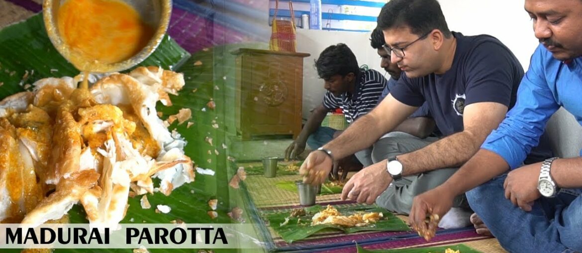 Madurai Food Tour – Madurai PAROTTA – Egg PAAYA – Fishlette (Fish Omelette) Madurai Food Tour - Madurai PAROTTA - Egg PAAYA - Fishlette (Fish Omelette)