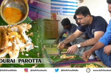 Madurai Food Tour - Madurai PAROTTA - Egg PAAYA - Fishlette (Fish Omelette)