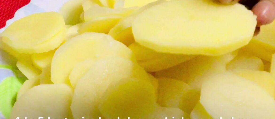 Potatoes,cheese and spinach,Gratin , (Gratin de pommels de terre ) FRENCH RECIPE