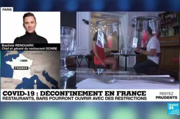 Déconfinement : restaurants, bars et cafés pourront ouvrir malgré quelques restrictions