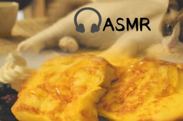 [ASMR]French Toast Quick & Easy Recipe [No Oven]