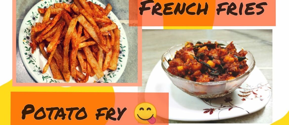 French fries Recipe 🍟& Tasty Potato fry😋 with English subtitles