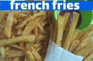 French fries recipe||very easy||tasty and crispy||evening snack