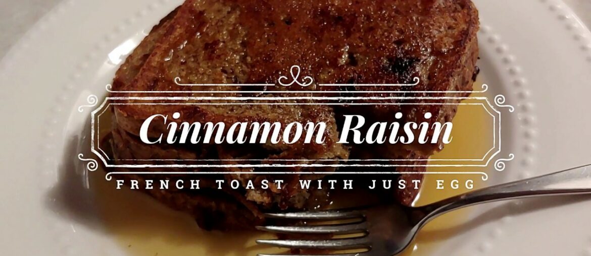 The Witchy Vegan | Recipe: Cinnamon Raisin French Toast ☼ made with Just Egg! ☼