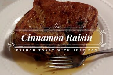 The Witchy Vegan | Recipe: Cinnamon Raisin French Toast ☼ made with Just Egg! ☼